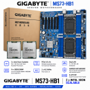 GIGABYTE MS73-HB1 + 2× Intel Xeon Platinum 8480+ ES — комплект серверной платформы Dual CPU